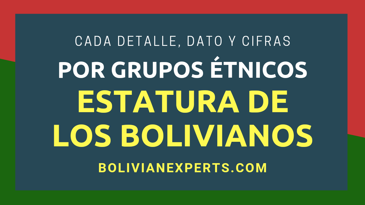 Lee más sobre el artículo ¿Son Bajos los Bolivianos? Cada Estatura por Grupos Étnicos