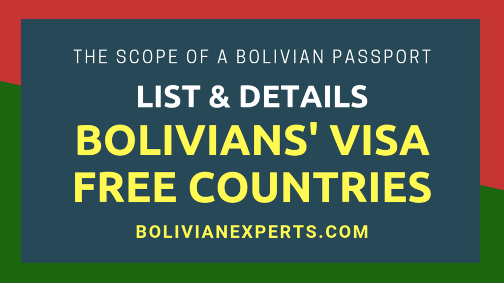 Visa Free Countries For A Bolivian Passport A Complete Overview   Countries Offering Visa Free Entrance For Bolivians A Complete Overview 1024x576 